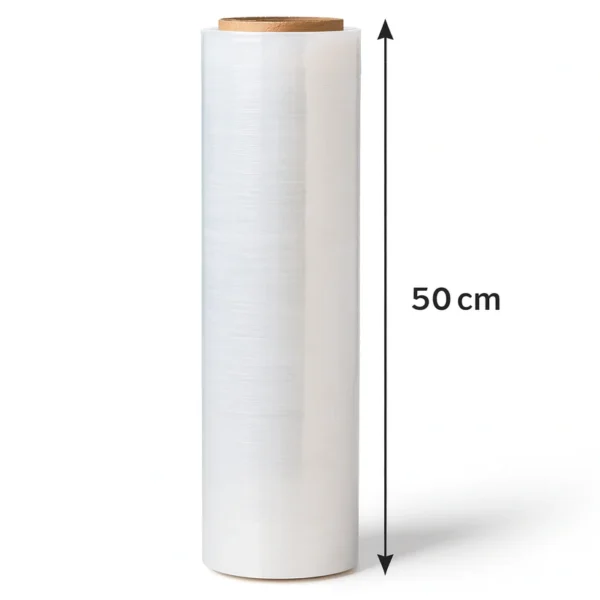 STRECH FILM 50 CM STRETCH FILM TRANSPARENTE #7 - 18 MICRAS X 50 CM