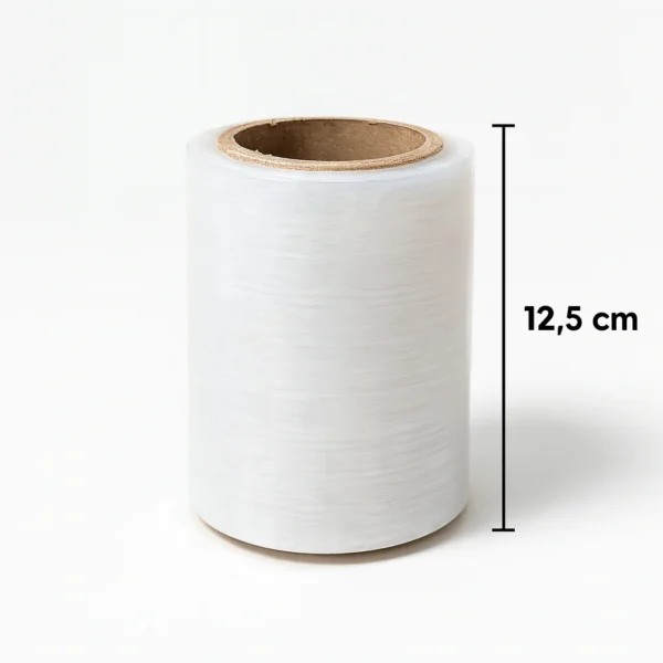 STRECH FILM 12.5 CM STRECH FILM TRANSPARENTE #7 - 18 MICRAS X 12.5 CM